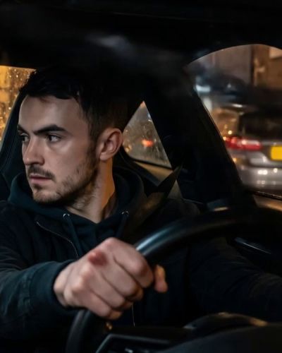 Kieran: At the wheel